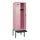 locker met bank,HxBxD 2120x600x815mm,2vak,vak B 300mm,cilinderslot