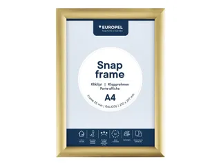 Easy-Click Kliklijst Europel A4 25mm aluminium Goud - 7