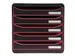 Module de classement Big Box Plus 5 tiroirs Black Office - Noir/frambo