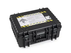 Accukluis Lithium-ion koffer Medium Zwart ADR Klasse 9