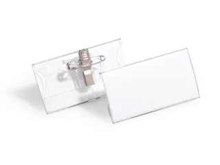 Badge Durable 8121 Met Combiklem 40X75Mm - 2