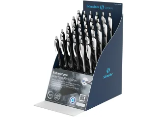Balpen Schneider Slider Rave XB zwart en wit/zwart display incl. A3 po - 1