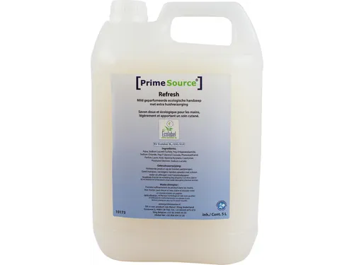Handzeep Refresh Eco, fles van 5 Liter