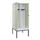 locker met bank,voor scheiding van kleding,HxBxD 2120x800x815mm,2vak