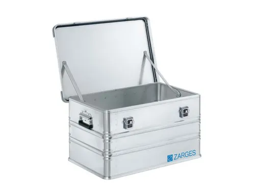 Transportkist Aluminium 121l 410x 740x 410mm Snapsluitingen