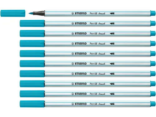 Brushstift STABILO Pen 568/31 lichtblauw