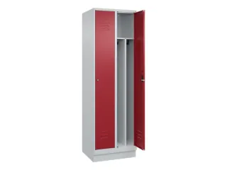locker voor scheiding van kleding,HxBxD 1950x600x500mm,2vak - 2