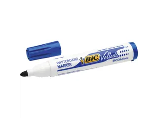 Viltstift Bic Velleda 1701 whiteboard rond large blauw - 1