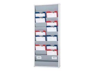 Werkplaats-/Opdrachtplanner Kunststof Profiel 1278x554mm 10 Rijen - 5