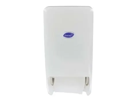 Compact Toiletroldispenser 2x Doprol Wit ABS