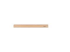 Liniaal Standardgraph 40cm hout met metaalinleg