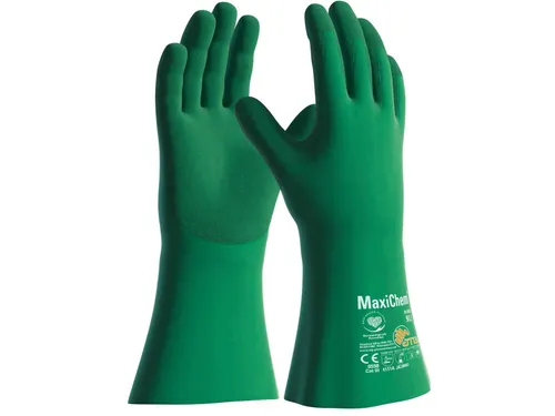 ATG Maxichem 76-830 handschoen groen Maat 10/XL