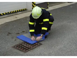 putafdekking,olie-/chemicaliënbestendig,LxB 200x200mm - 2