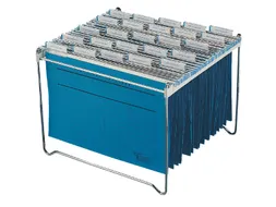 Hangmappenrek A6582-551 Tbv 40 Map A4/folio Chroom