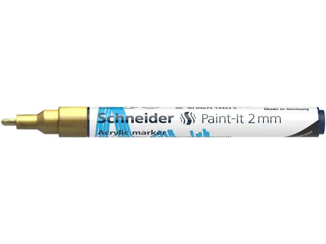 Acrylmarker Schneider Paint-It 310 2mm goud