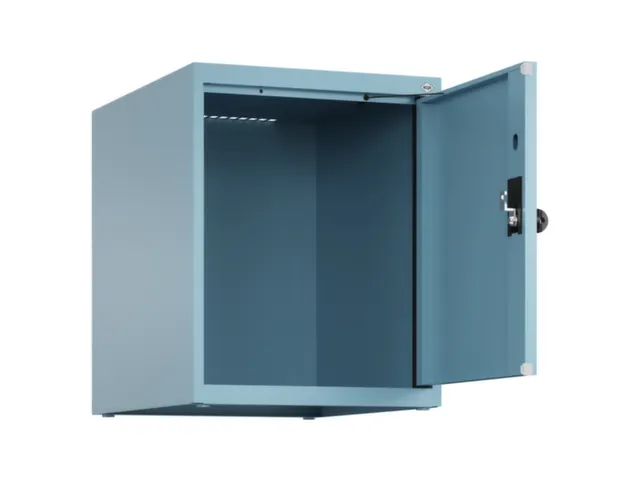 opzetkast,v. locker,1vak.,vak B 400mm,HxBxD 500x400x500mm,draaigrendel