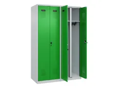 locker voor scheiding van kleding,HxBxD 1850x1200x500mm,4vak