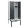 locker met bank,HxBxD 1950x800x815mm,2vak,vak B 400mm,cilinderslot