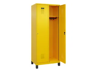 locker,HxBxD 1950x800x500mm,2vak,vak B 400mm,cil.-slot,voeten - 2