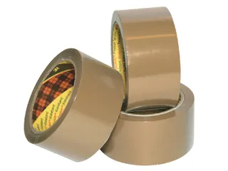 Verpakkingstape 3m Scotch 3095 50mmx66m PP Low Noise Bruin - 3
