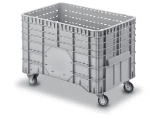 Maxi-Container 300 Liter HxLxB 700x640x1040mm Pe Grijs - 1