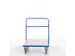 chariot avec barre de poussée force 500kg plateau Lxl 1200x800mm