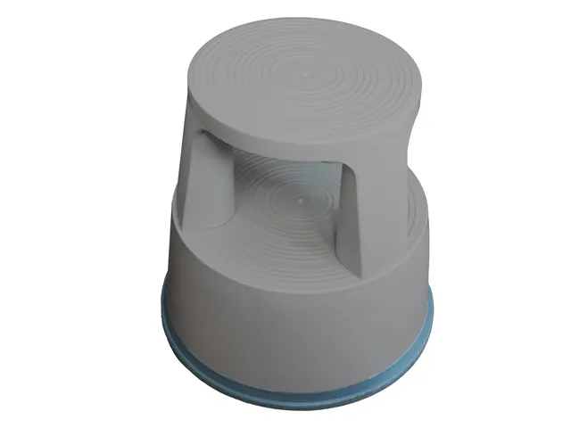 Opstapkruk Westcott 43x29x42cm donkergrijs