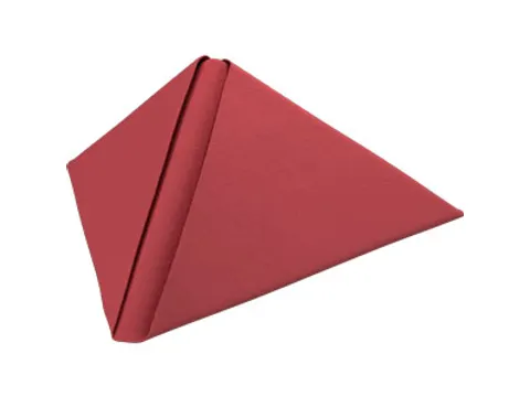 Servet 40x40cm Dunilin Luxe Bordeaux 2x45 Stuks