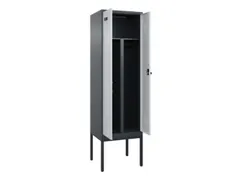 PBM-locker,HxBxD 2120x600x500mm,2vak,vak B 300mm,draaigrendel