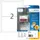 HERMA 8333 Weerbestendige folie-etiketten A4 190x135mm Wit 50 stuks