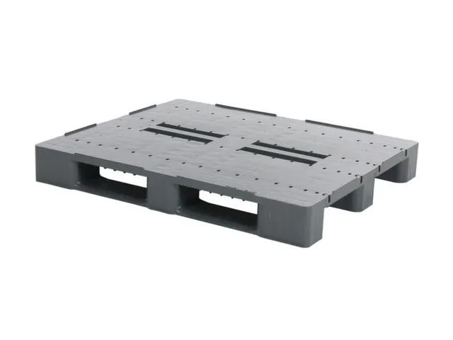 industriepallet,gerecycled kunststof,HxLxB 145x1200x1000mm