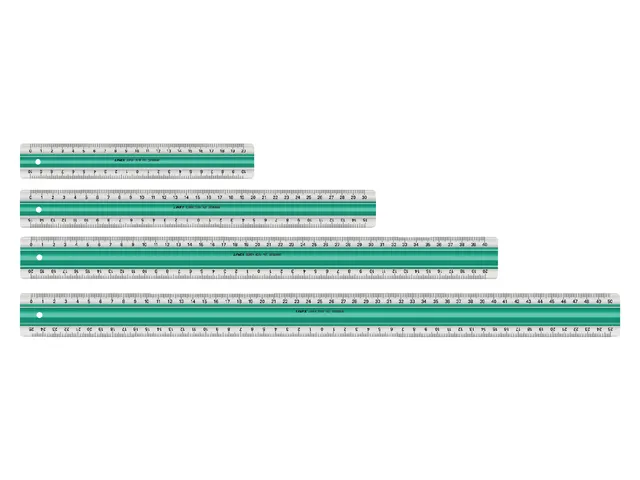 Liniaal Linex super S40 40cm transparant