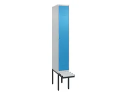 locker voor scheiding van kleding,HxBxD 2120x300x815mm,1vak