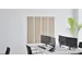 Akoestische PET-vilt wandtegels 30x120cm Beige 4 Stuks