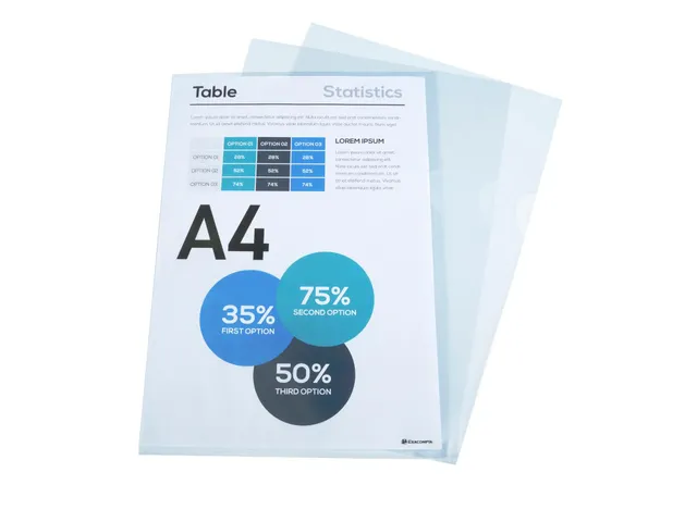PK 100 L-mappen geko rrelde PP Stand. A4