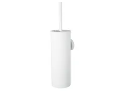 Toiletborstelset Satino metaal wit 332140