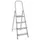 aluminium beugelladder eenzijdig 4treden stand H 0 78m aluminium