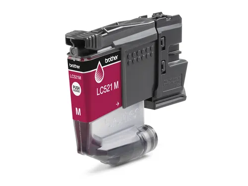 Inktcartridge Brother LC-521M rood