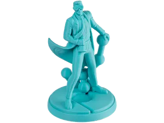 PolyLite PLA 1,75mm teal groenblauw 1kg - 2