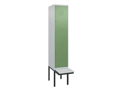 Dubbeldekse dekenkist,HxBxD 2120x400x815mm,1x2vak.,vak B 400mm