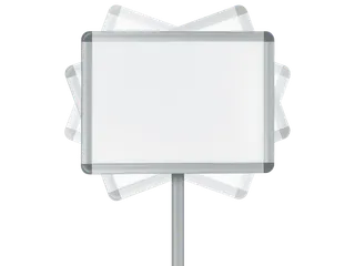 Infostandaard Nobo Essence incl. A4 kliklijst - 3