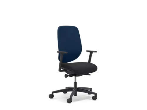 Giroflex Bureaustoel 353 met automatic-move mechanisme Blauw