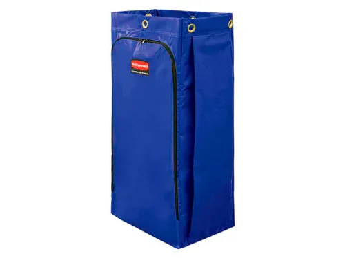Recyclingzak met universeel symbool Blauw
