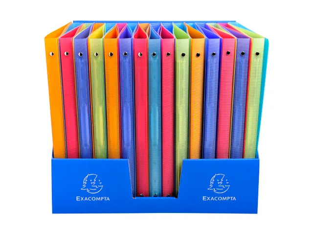 Ringmap PP LINICOLOR A4 4R 15mm ass