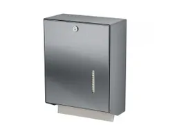 Handdoekdispenser Rvs Groot C-vouw Z-vouw