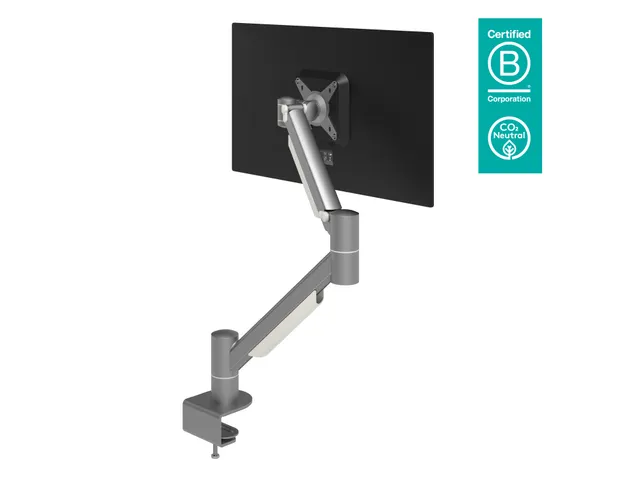 Dataflex Monitorarm Viewmate Plus 832 Zilver 1 scherm