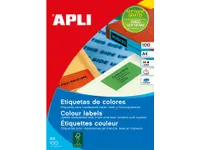 Apli Gekleurde etiketten
