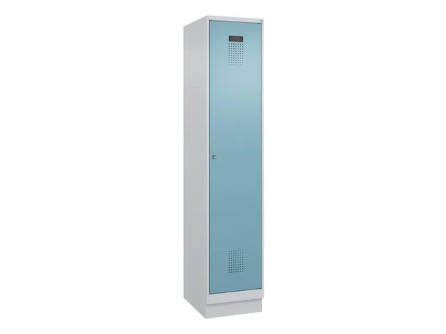 locker voor scheiding van kleding,HxBxD 1950x400x500mm,1vak