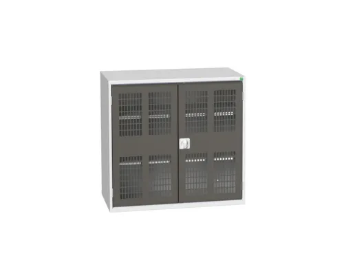 universele kast,HxBxD 1000x1050x550mm,2xStalen bodem,draaigrendelslot