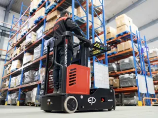 orderpicker,draagverm. 336kg,aandrijfwiel PU,vorkrollen PU - 17